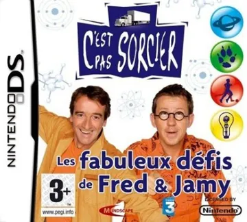 C'Est Pas Sorcier - Les Fabuleux Defis de Fred & Jamy (France) box cover front